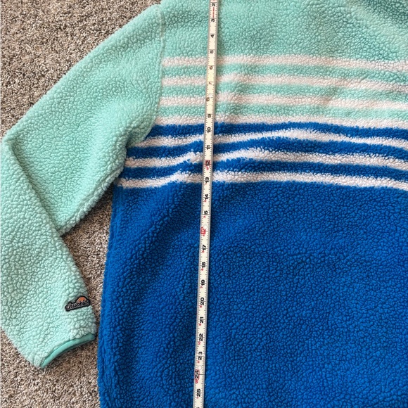 Chubbies Mint and Gray Sherpa Hoodie SEE PICTURES - Picture 8 of 9